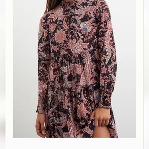 Anthropologie Cady Tiered Tunic Dress Sz M New Tags NWT